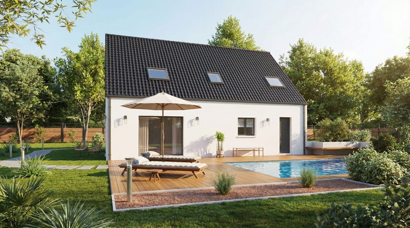 Maison + Terrain de 1 500 m2  à Allassac