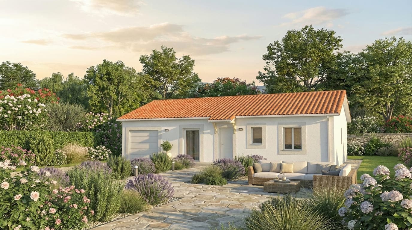 Maison + Terrain de 1 100 m2  à Champcevinel