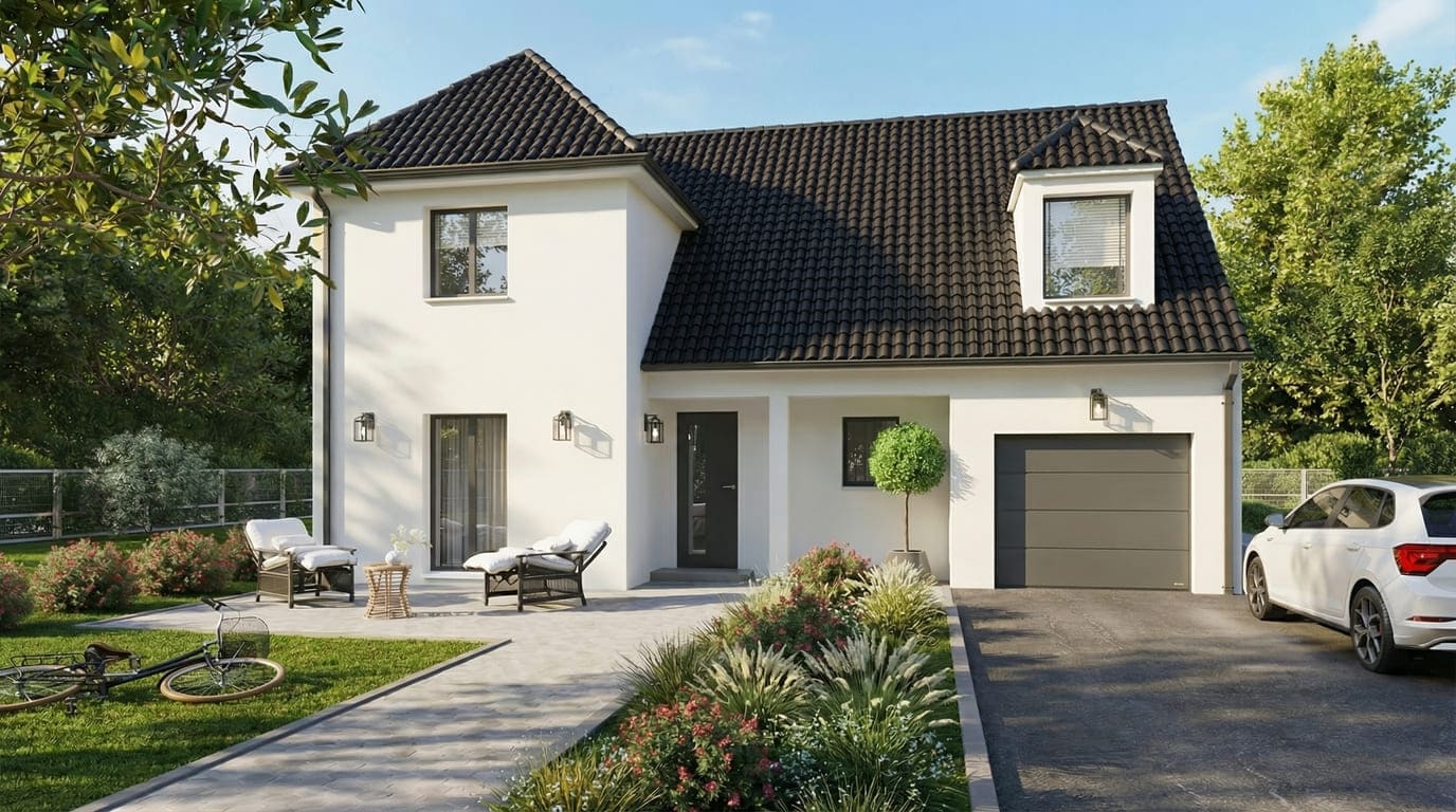 Maison + Terrain de 726 m2  à Soissons