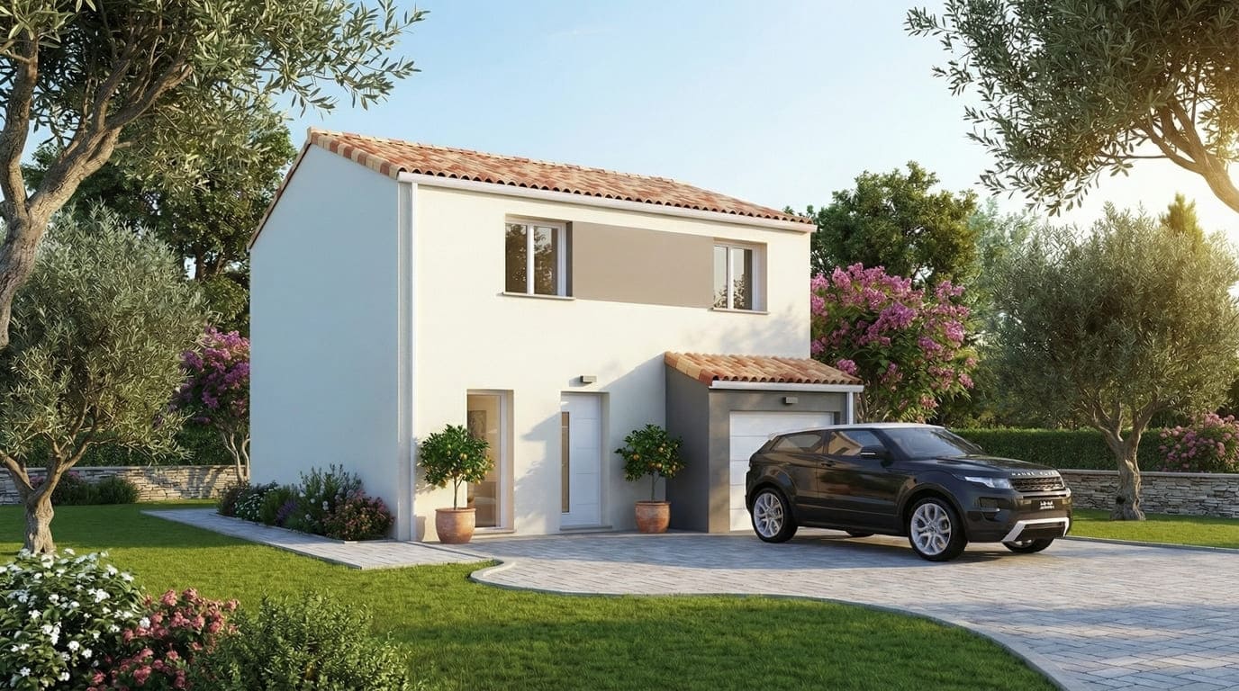 Maison + Terrain de 412 m2  à Ligugé
