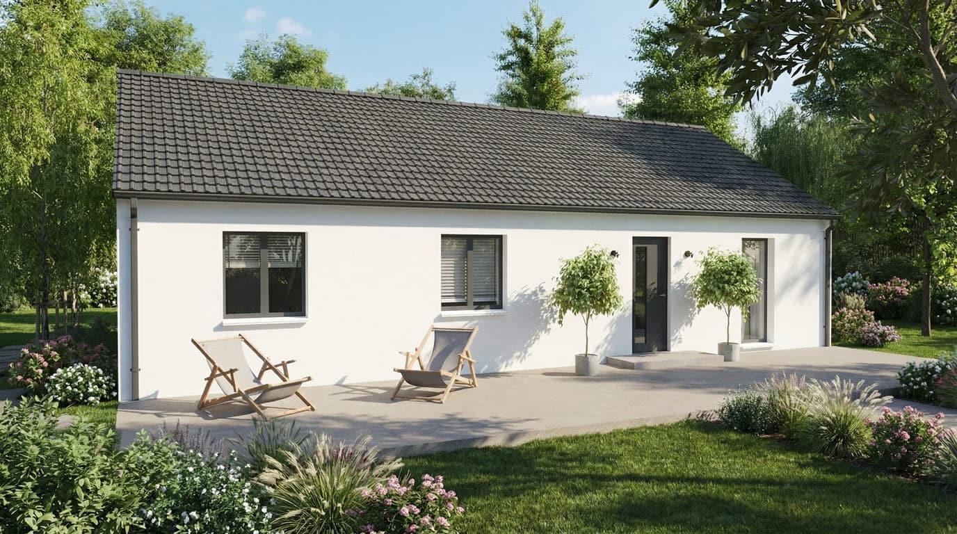 Maison + Terrain de 1 052 m2  à Villechétif