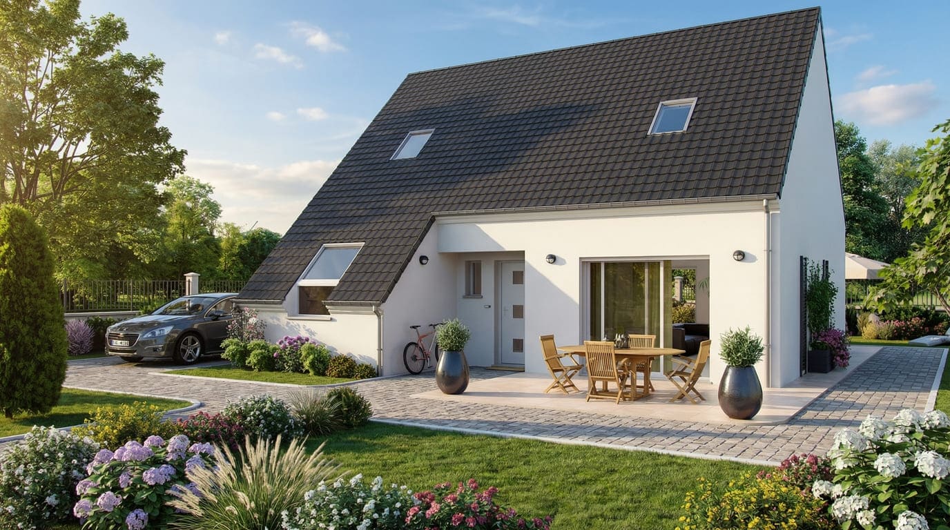 Maison + Terrain de 511 m2  à Puiseaux