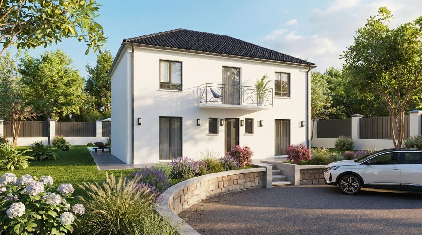 Maison + Terrain de 878 m2  à Paron
