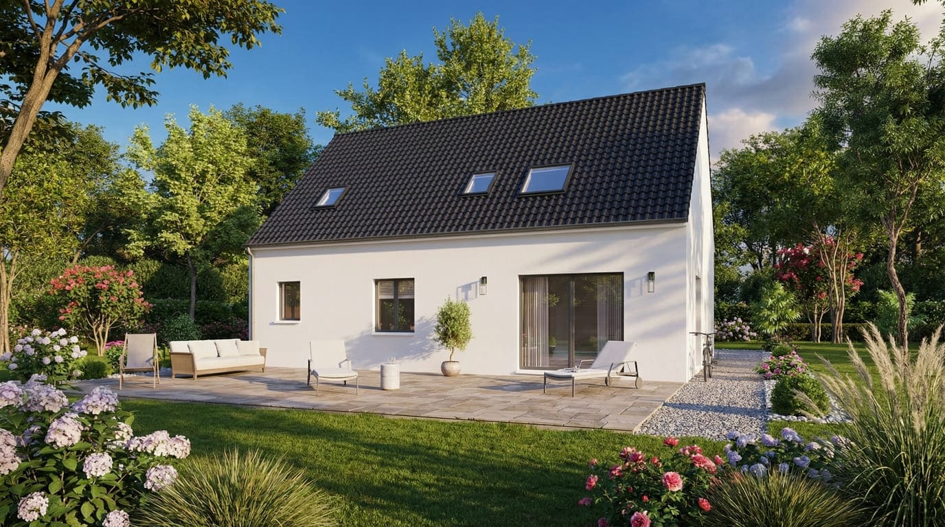 Maison + Terrain de 707 m2  à Château-Landon