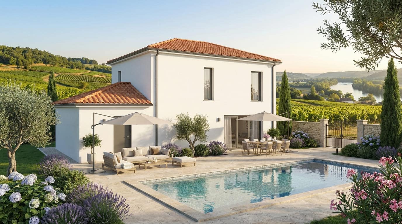 Maison + Terrain de 1 800 m2  à Chancelade