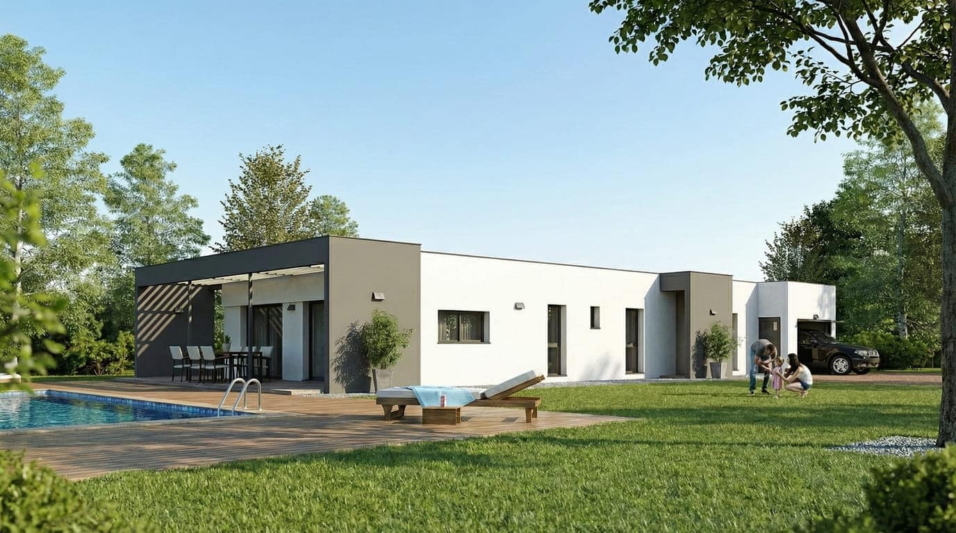 Maison + Terrain de 499 m2  à La Guierche