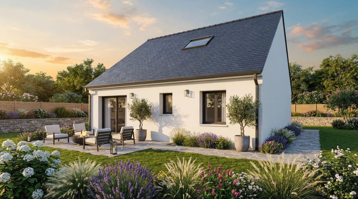 Maison + Terrain de 611 m2  à Vallères