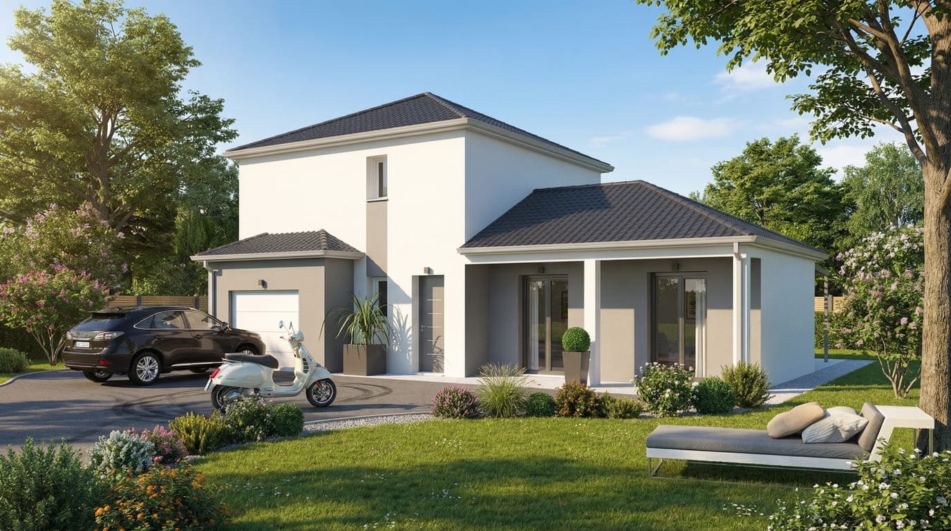 Maison + Terrain de 570 m2  à Nailly