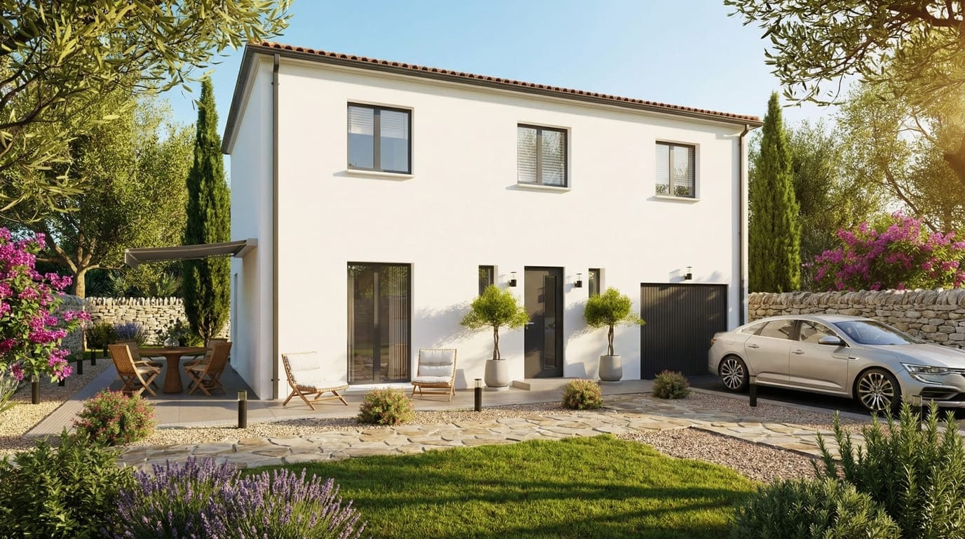 Maison + Terrain de 580 m2  à Saint-Julien-l’Ars