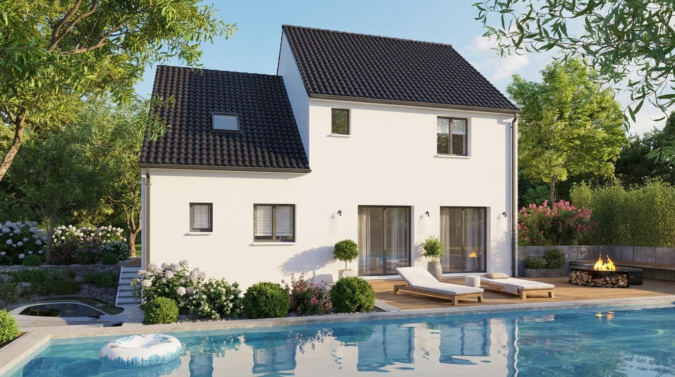 Maison + Terrain de 752 m2  à Nemours