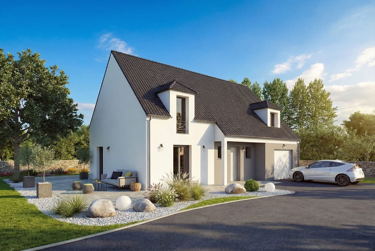 Maison + Terrain de 1 580 m2  à Nampteuil-sous-Muret