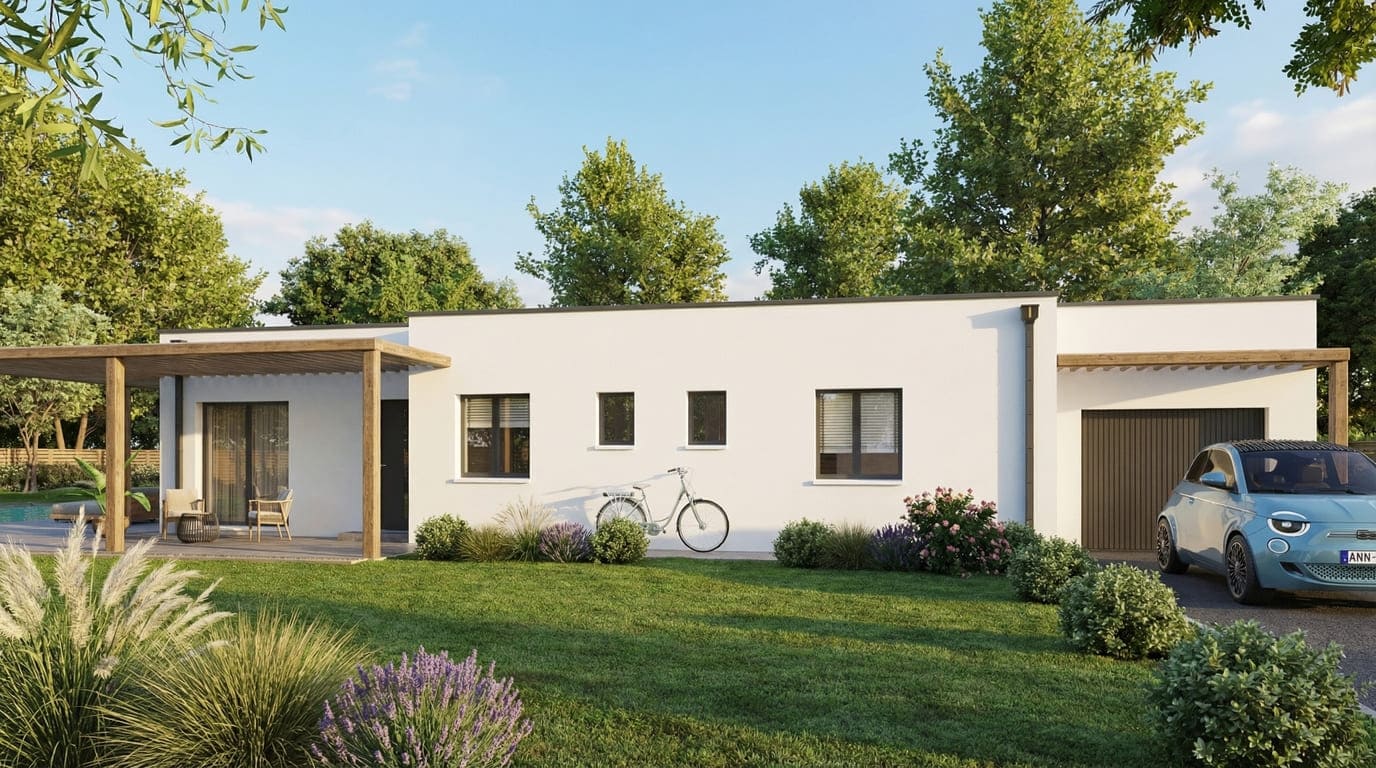 Maison + Terrain de 309 m2  à Biard