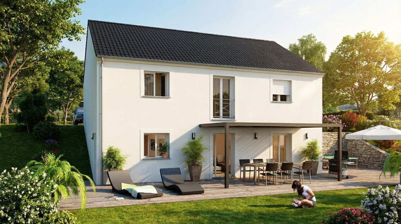 Maison + Terrain de 682 m2  à Sergines