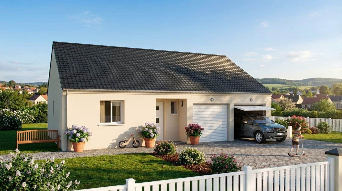 Maison + Terrain de 682 m2  à Sergines