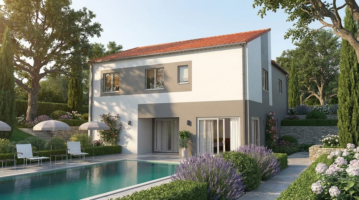 Maison + Terrain de 446 m2  à Saint-Germain-Laprade
