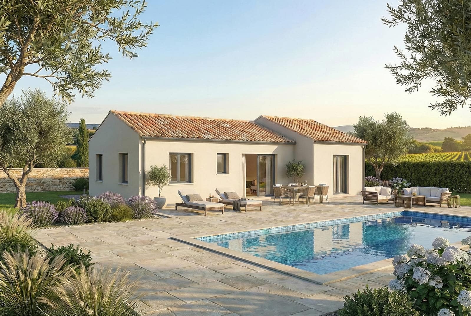 Maison + Terrain de 1 086 m2  à Bergerac