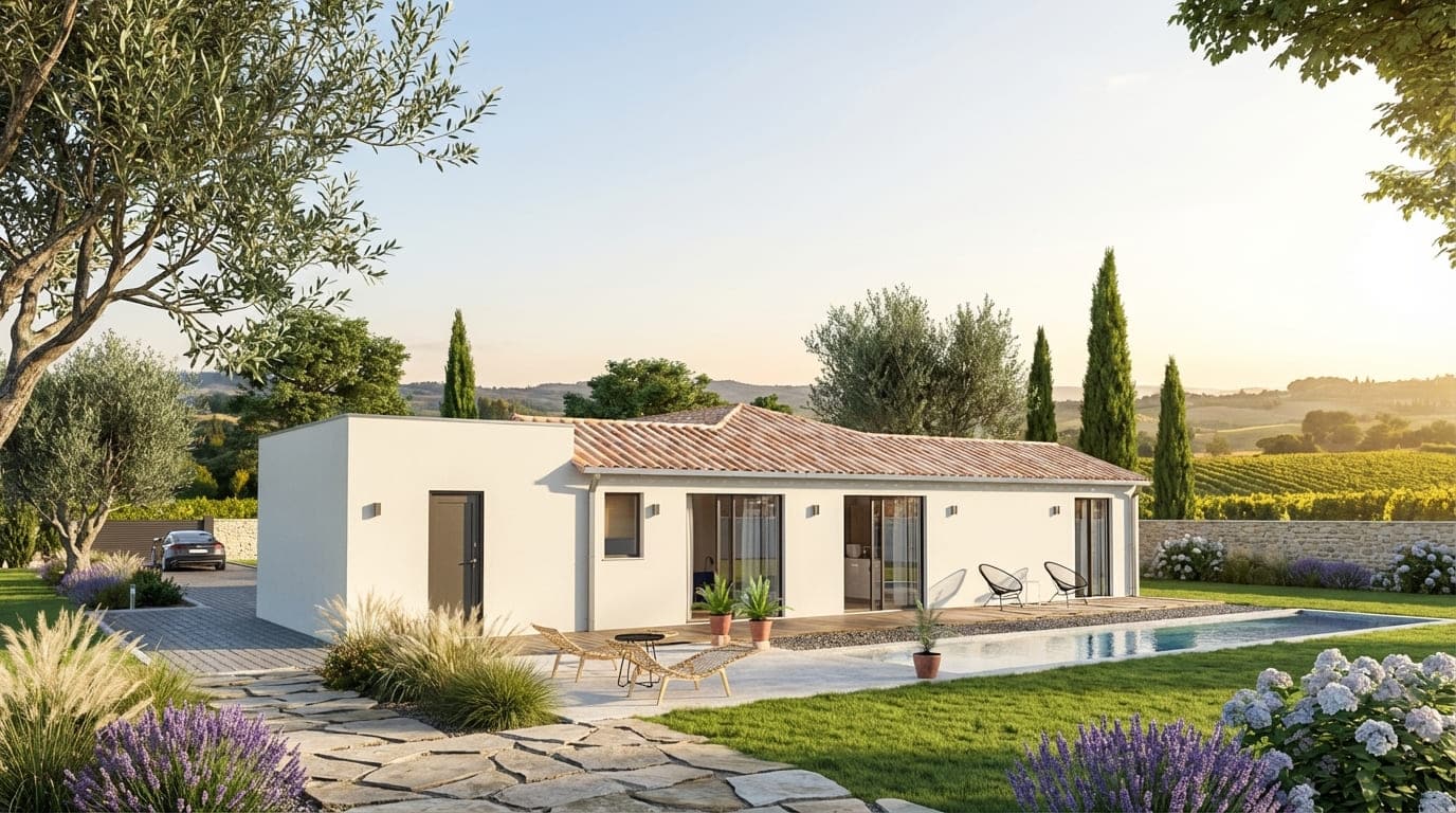 Maison + Terrain de 1 500 m2  à Notre-Dame-de-Sanilhac