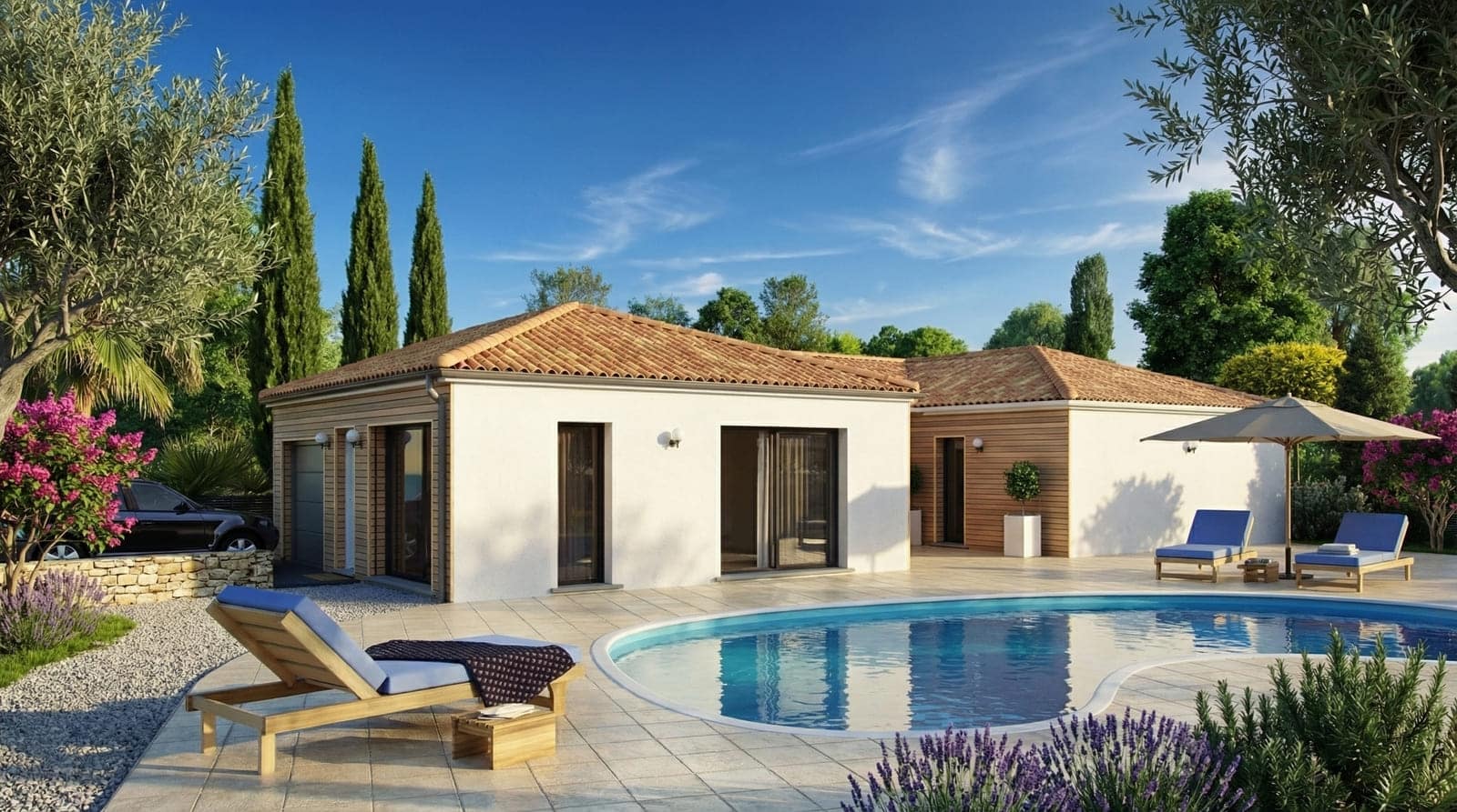 Maison + Terrain de 392 m2  à Benon