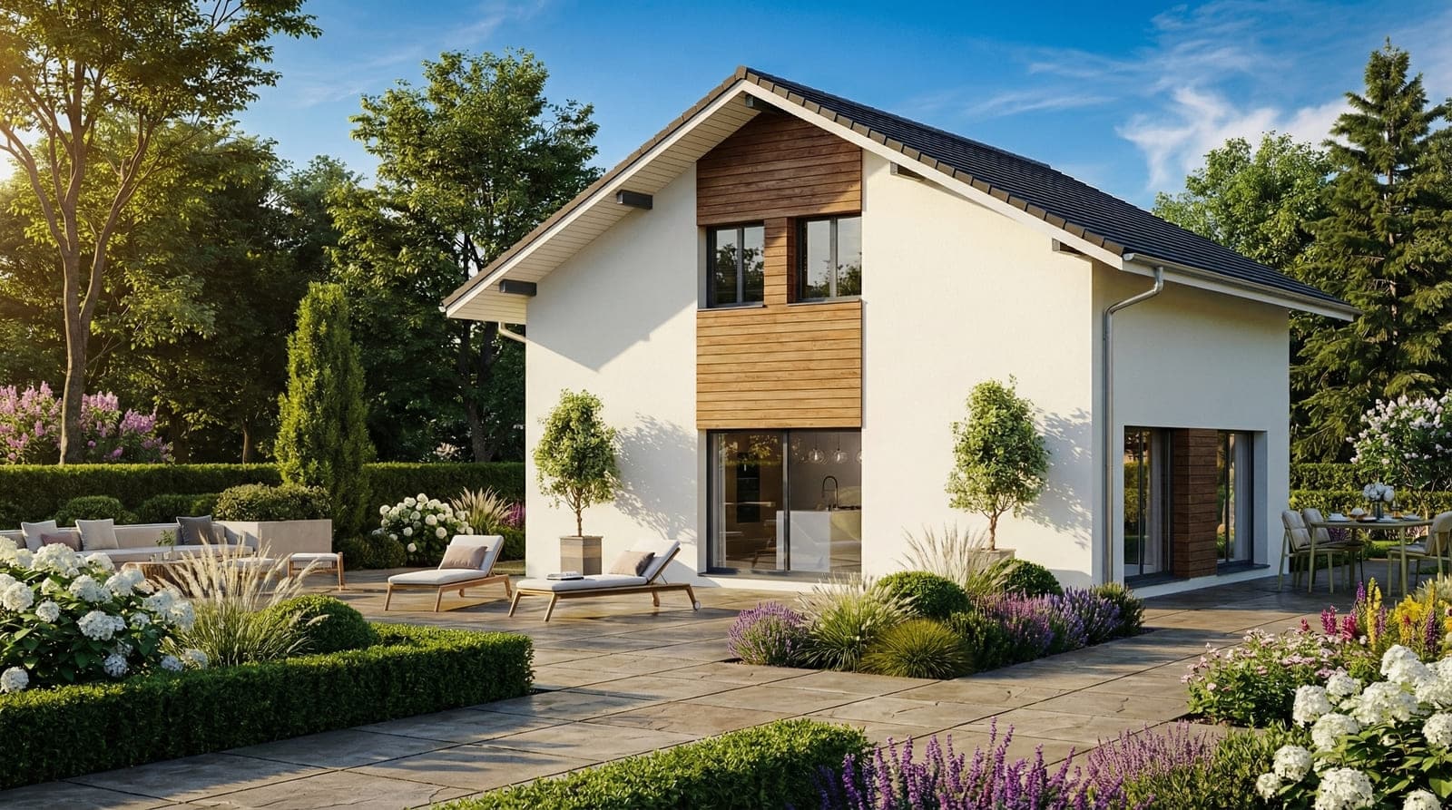Maison + Terrain de 550 m2  à Saint-Jean-de-Gonville