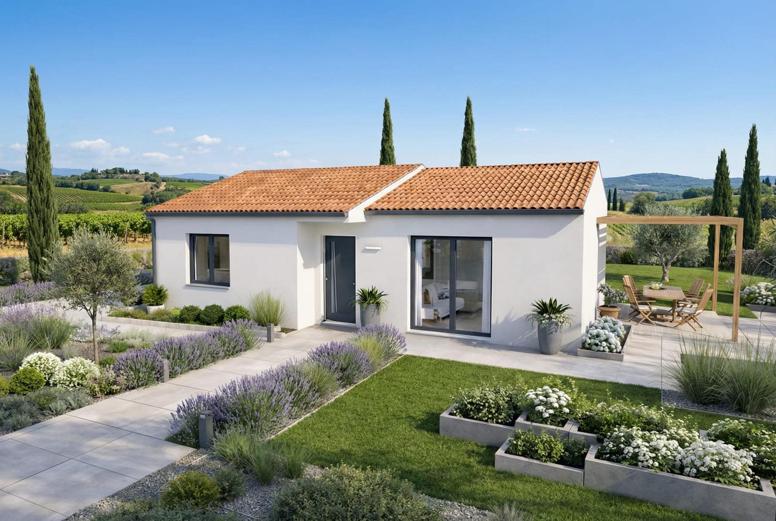 Maison + Terrain de 1 639 m2  à Celles