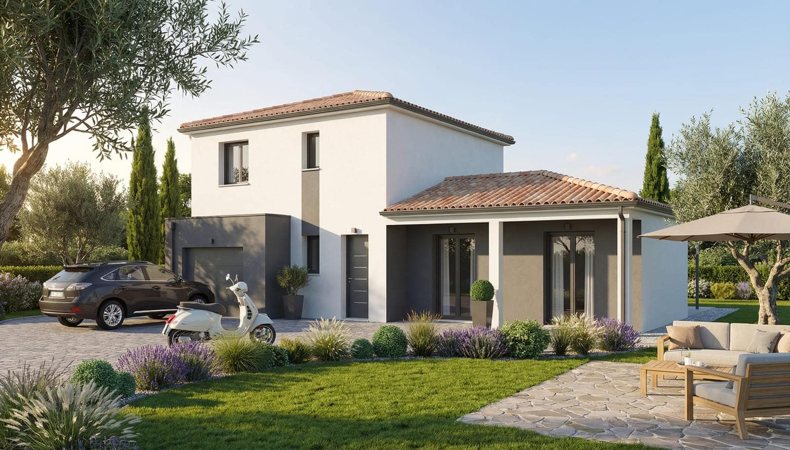 Maison + Terrain de 600 m2  à L’Houmeau