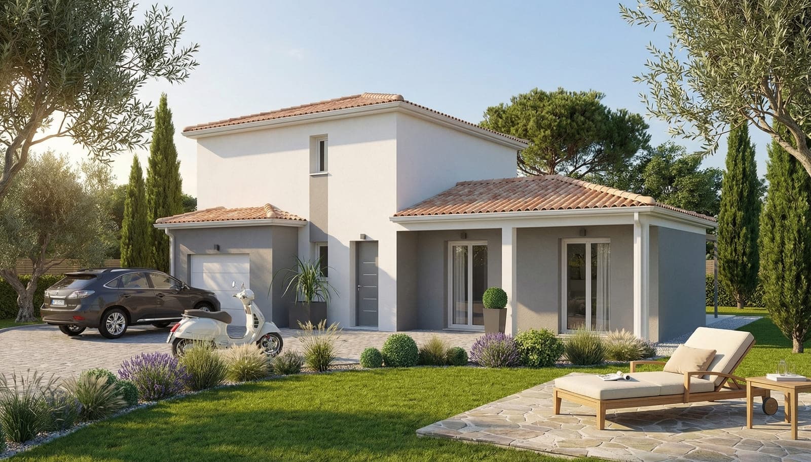 Maison + Terrain de 600 m2  à L’Houmeau