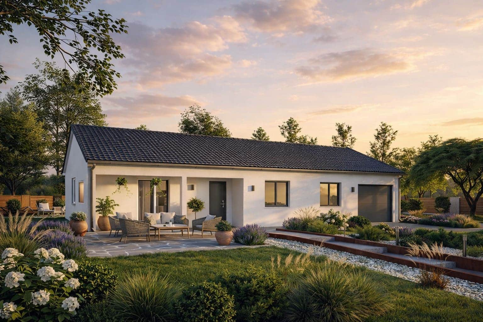 Maison + Terrain de 991 m2  à Saint-Amand-sur-Fion
