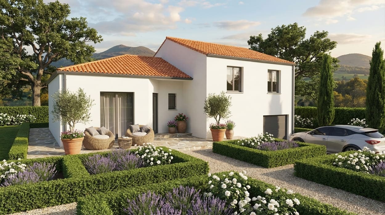Maison + Terrain de 1 343 m2  à Retournac