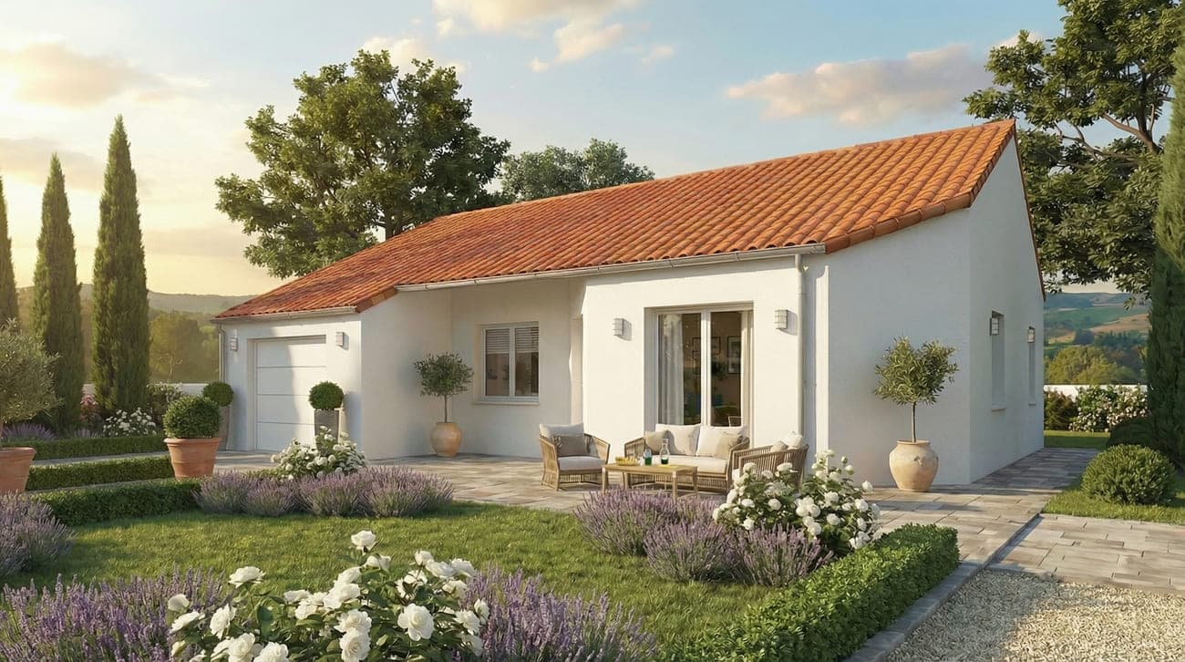 Maison + Terrain de 1 876 m2  à Saint-Étienne-de-Vicq