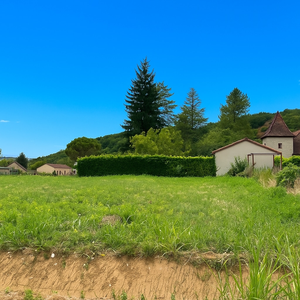 Terrain de 735m² à vendre à Lachapelle-Auzac (46)