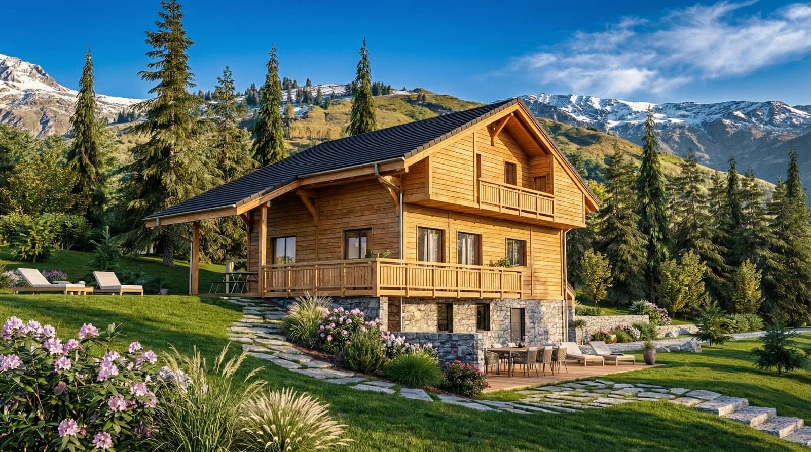 Maison + Terrain de 1 380 m2  à Saint-Sigismond