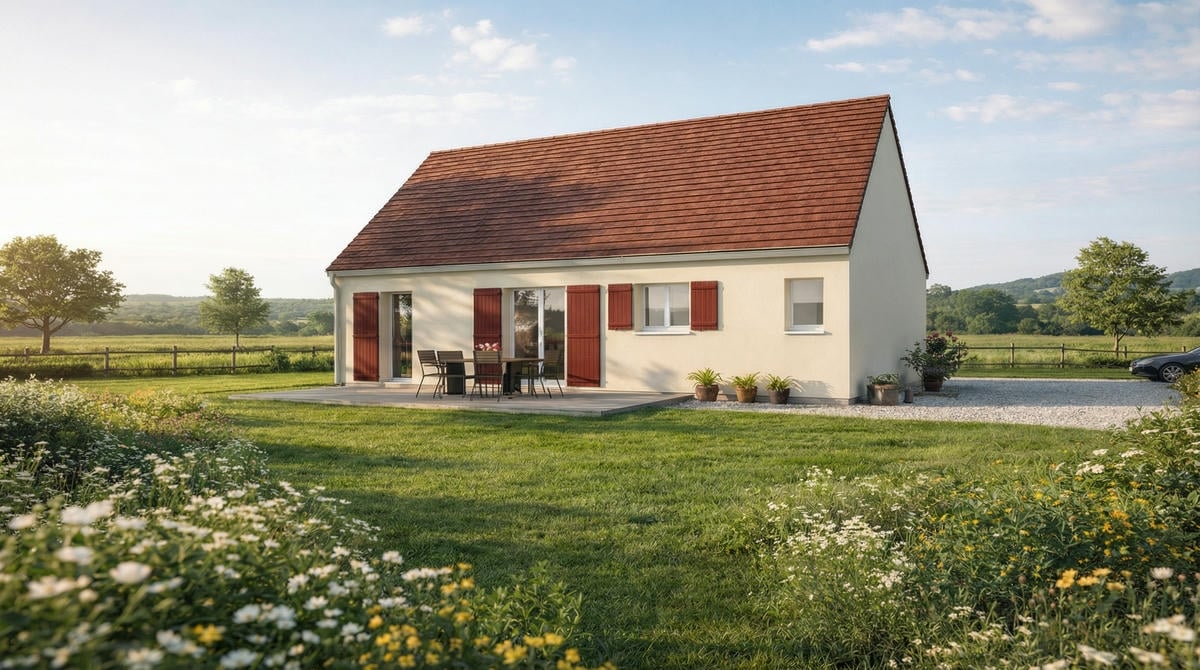 Maison + Terrain de 1 800 m2  à Payrignac