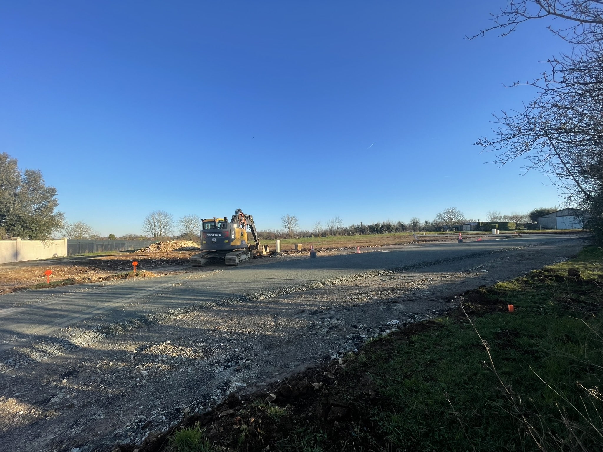 Terrain de 413m² à vendre à Naintré (86)
