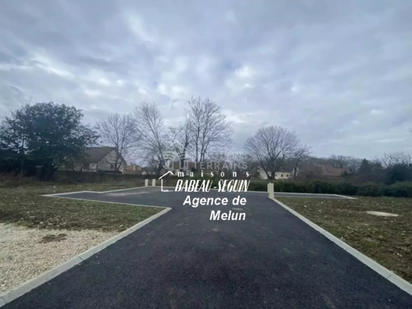 Terrain de 500m² à vendre à Fontenay-le-Vicomte (91)