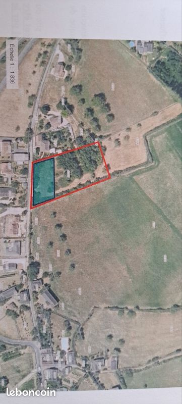 Terrain de 2 400m² à vendre à Jugeals-Nazareth (19)