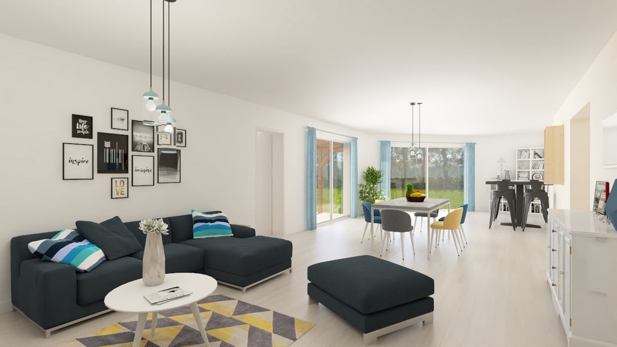 Maison + Terrain de 2 353 m2  à Bords