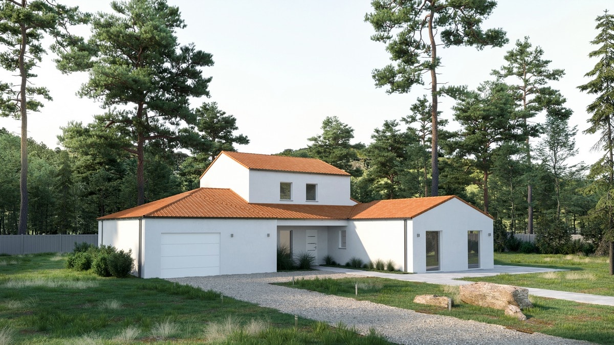 Maison + Terrain de 2 353 m2  à Bords