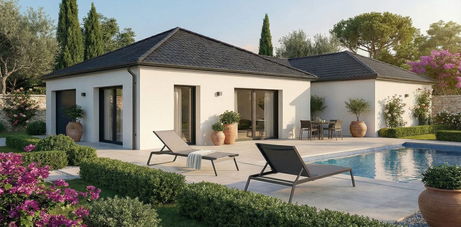 Maison + Terrain de 1 600 m2  à Isneauville