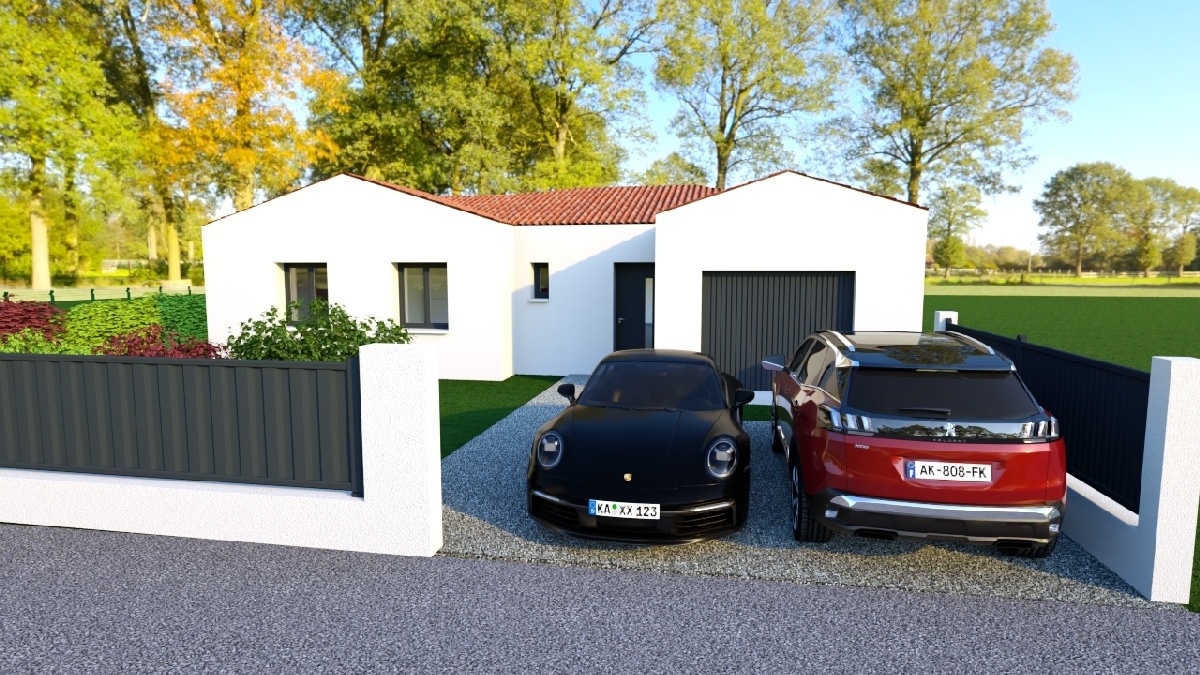 Maison + Terrain de 300 m2  à Saint-Sulpice-de-Royan