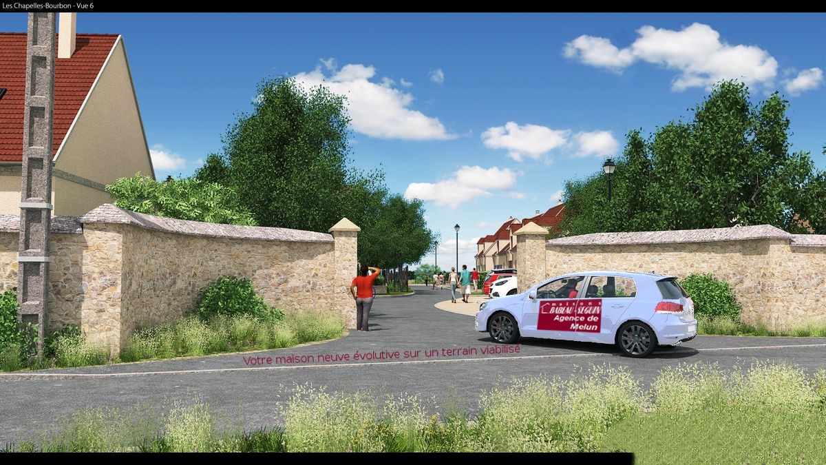 Terrain de 323m² à vendre à Chapelles-Bourbon (77)