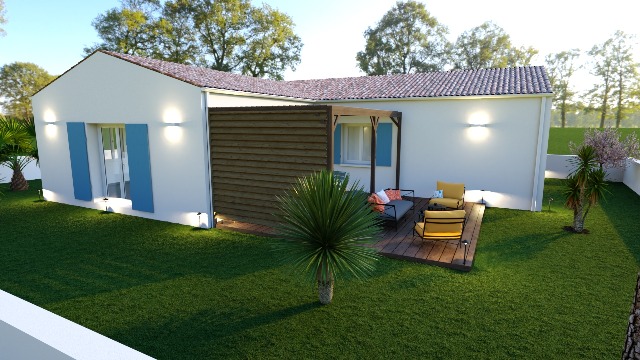 Maison + Terrain de 950 m2  à Saint-Augustin