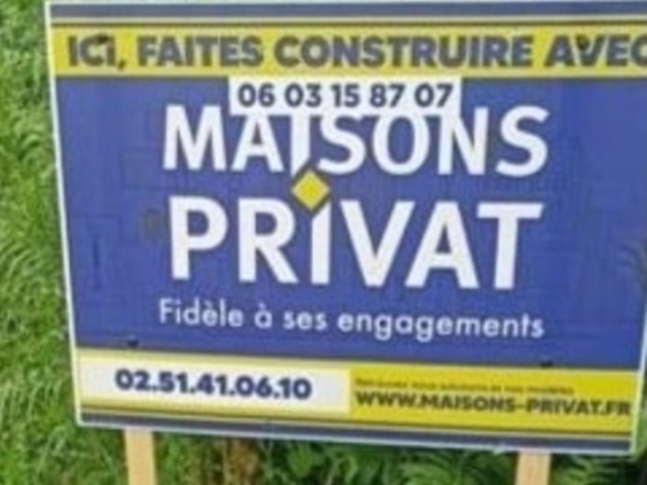 Terrain de 847m² à vendre à La Roche-sur-Yon (85)