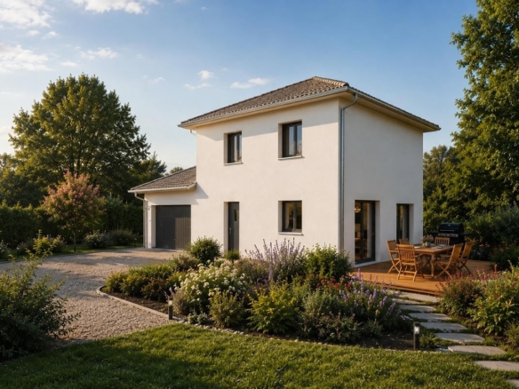 Maison + Terrain de 663 m2  à La Bâthie
