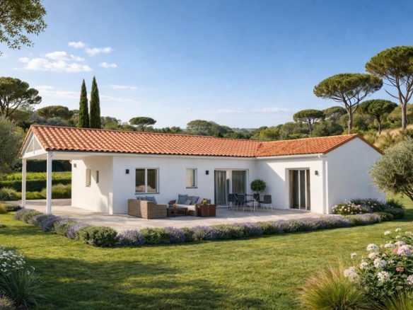 Maison + Terrain de 1 400 m2  à Saint-Médard-de-Mussidan
