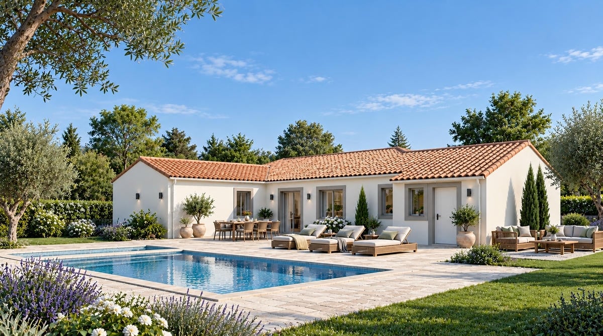 Maison + Terrain de 2 043 m2  à Domme