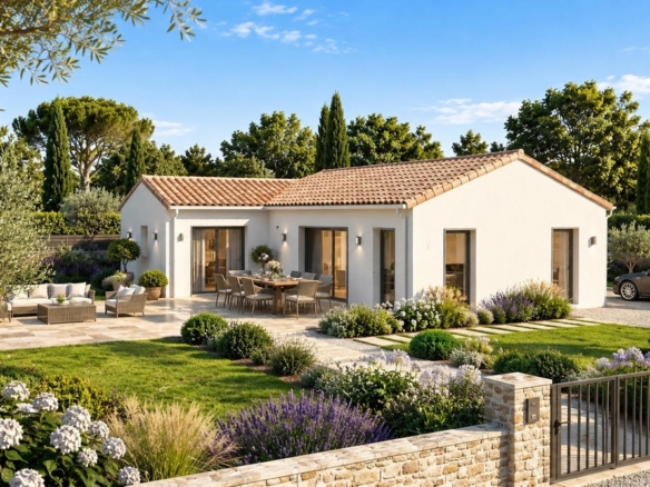Maison + Terrain de 1 098 m2  à Ribagnac
