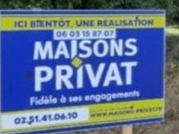 Terrain de 850m² à vendre à Péault (85)