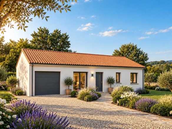 Maison + Terrain de 1 492 m2  à Douville