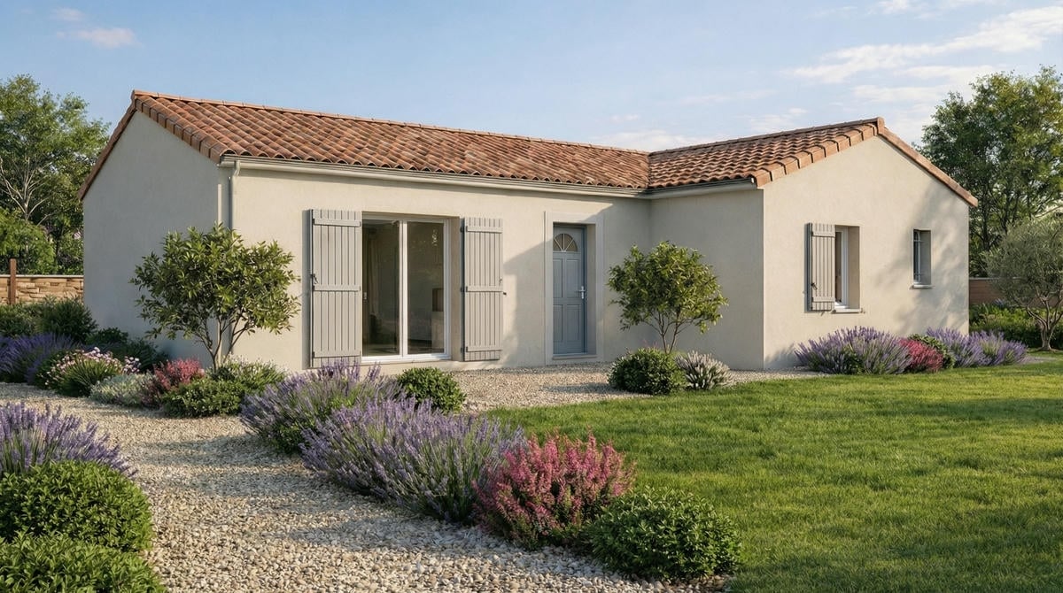 Maison + Terrain de 1 595 m2  à Meyrals