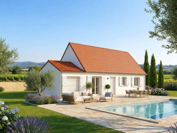 Maison + Terrain de 2 300 m2  à Lacave